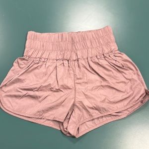 Free People Movement The Way Home Shorts. Size large. Mauve